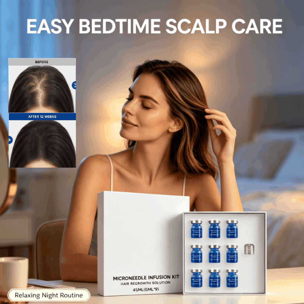 Ingrown Hair Serum - مجموعة إعادة نمو الشعر بالإبر الدقيقة