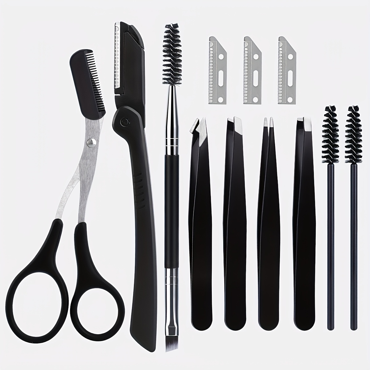 طقم تجميل الحواجب من الفولاذ ا - مراجعة Mens Grooming Kit Bag وسعره