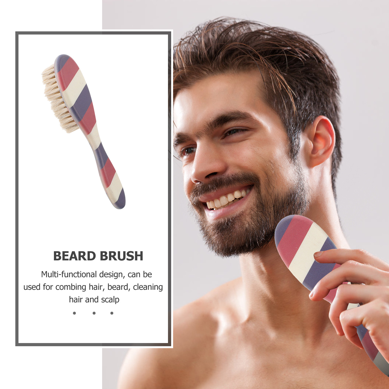 فرشاة احترافية لتصفيف اللحية ل - مراجعة Men'S Grooming & Health Made Simple وسعره