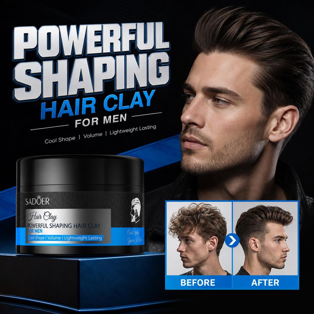 طين تصفيف الشعر غير لامع، قوي  - مراجعة Men'S Grooming & Health Made Simple وسعره