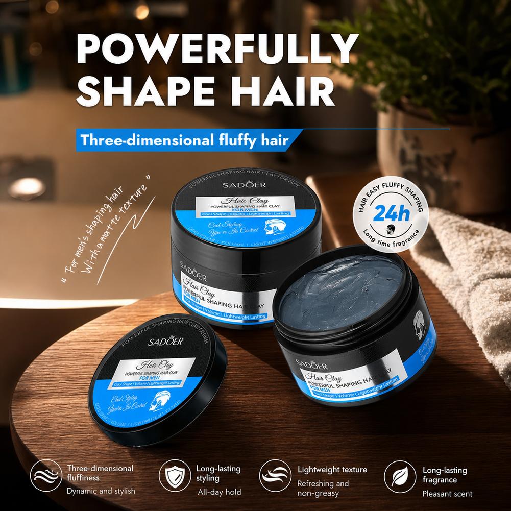 طين تصفيف الشعر غير لامع، قوي  - مراجعة Men'S Grooming & Health Made Simple وسعره