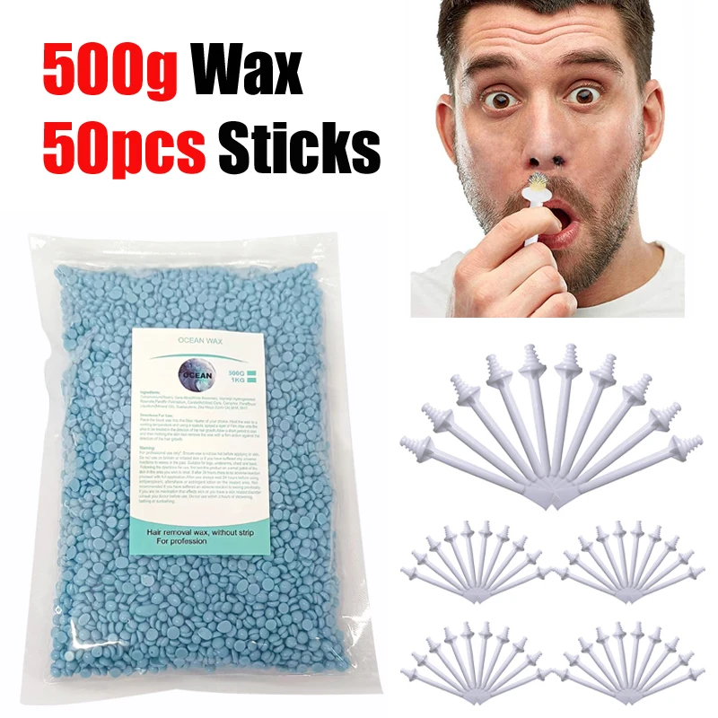طقم شمع الأنف المحمول 50 جرام- - مراجعة Mens Grooming Kit Bag وسعره