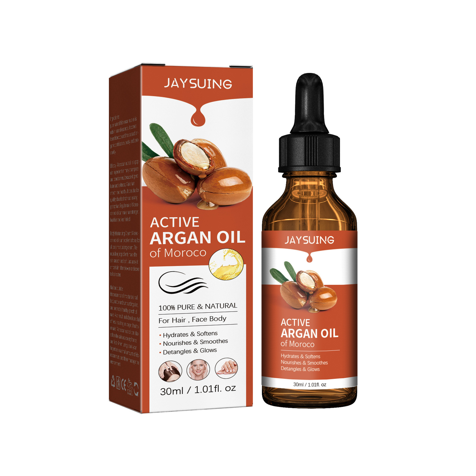 زيت أرجان لعلاج الشعر ، تنعيم  - مراجعة Ingrown Hair Serum وسعره
